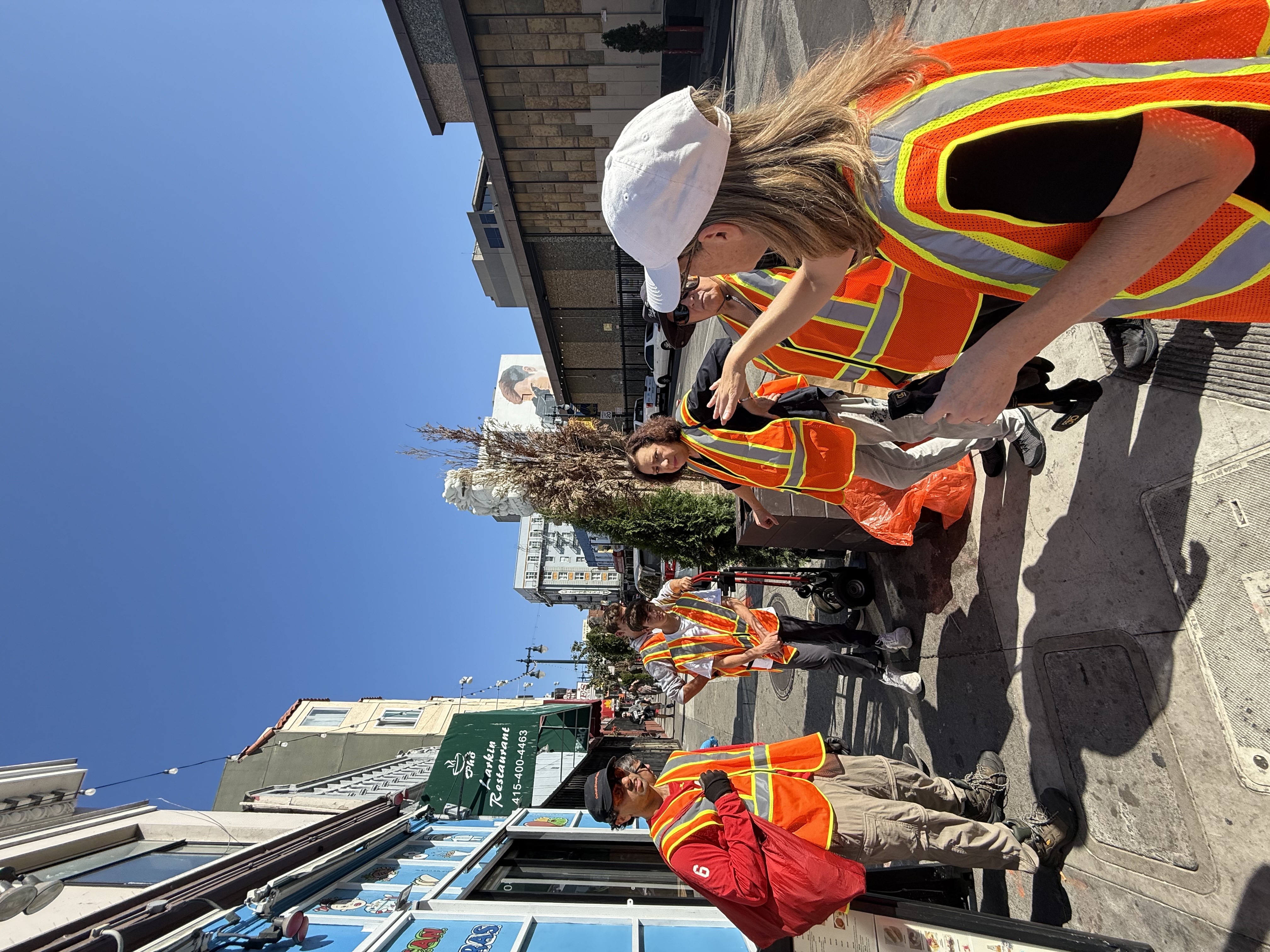 Photo 9 from Larkin St. Tree Restoration & SFOrganica Onboarding